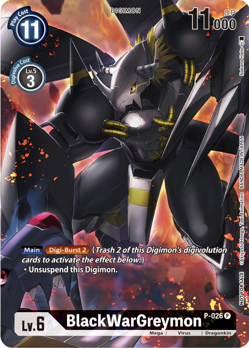 BlackWarGreymon [P-026] (Winner Pack Across Time) [Promotional Cards] | Devastation Store
