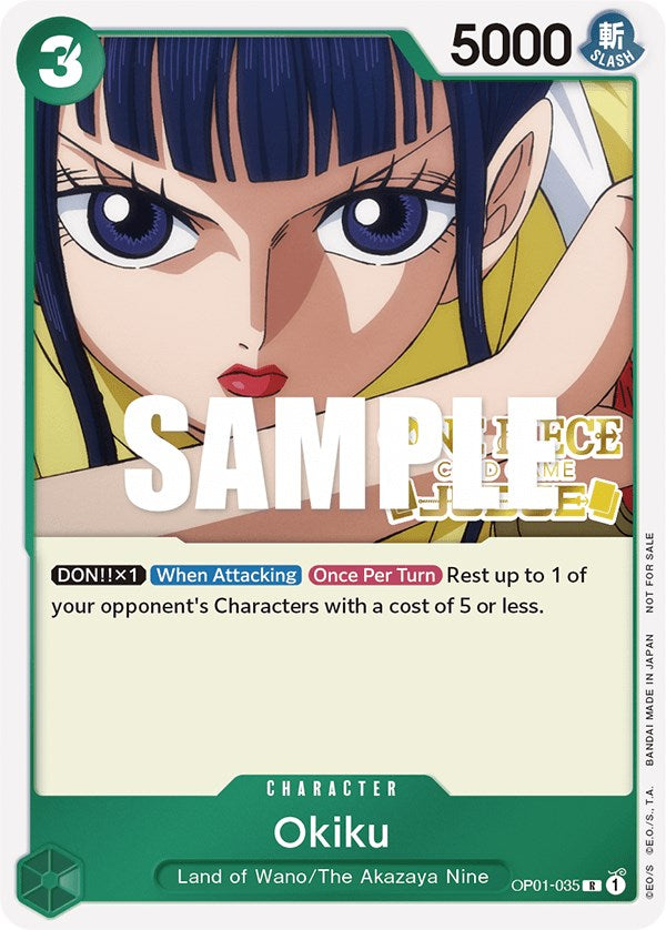 Okiku (Judge) [One Piece Promotion Cards] | Devastation Store
