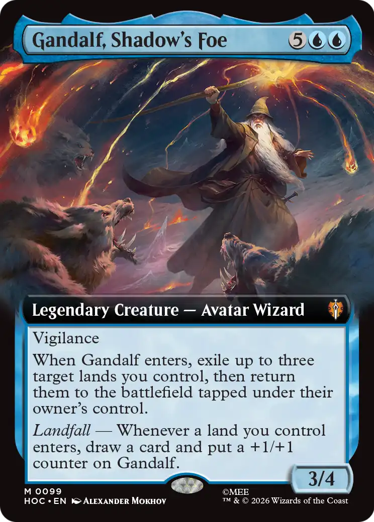 Gandalf, Shadow's Foe (Extended Art) [The Hobbit: Eternal-Legal] | Devastation Store