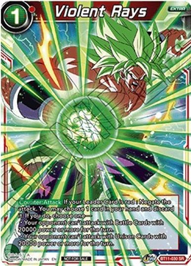 Violent Rays (BT11-030) [Tournament Promotion Cards] | Devastation Store