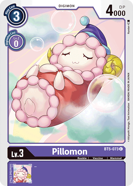 Pillomon [BT5-073] [Battle of Omni] | Devastation Store