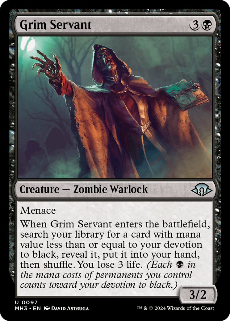 Grim Servant [Modern Horizons 3] | Devastation Store