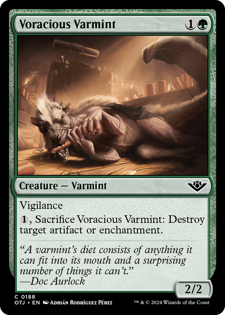 Voracious Varmint [Outlaws of Thunder Junction] | Devastation Store