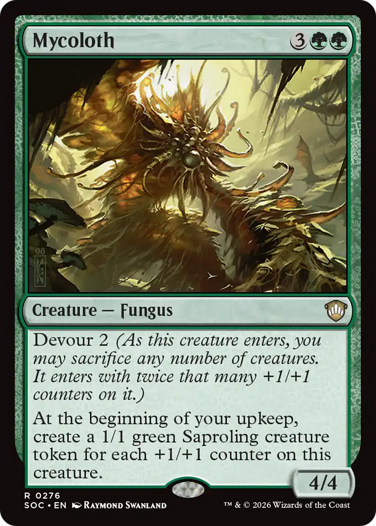 Mycoloth [Secrets of Strixhaven Commander] | Devastation Store