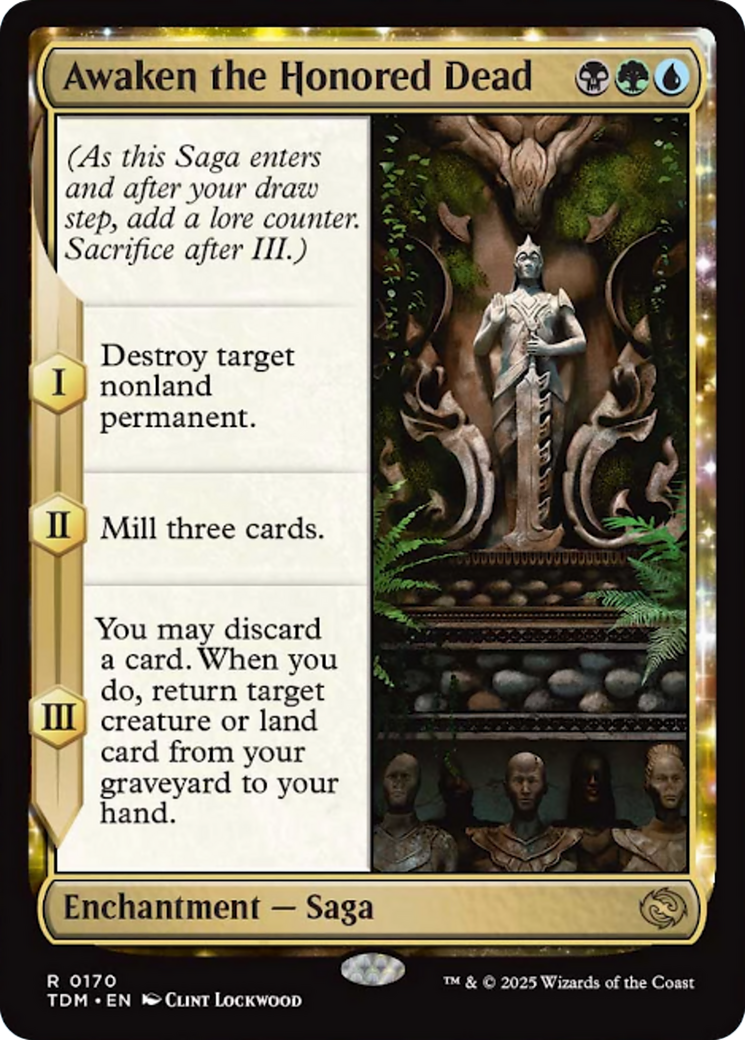 Awaken the Honored Dead [Tarkir: Dragonstorm] | Devastation Store