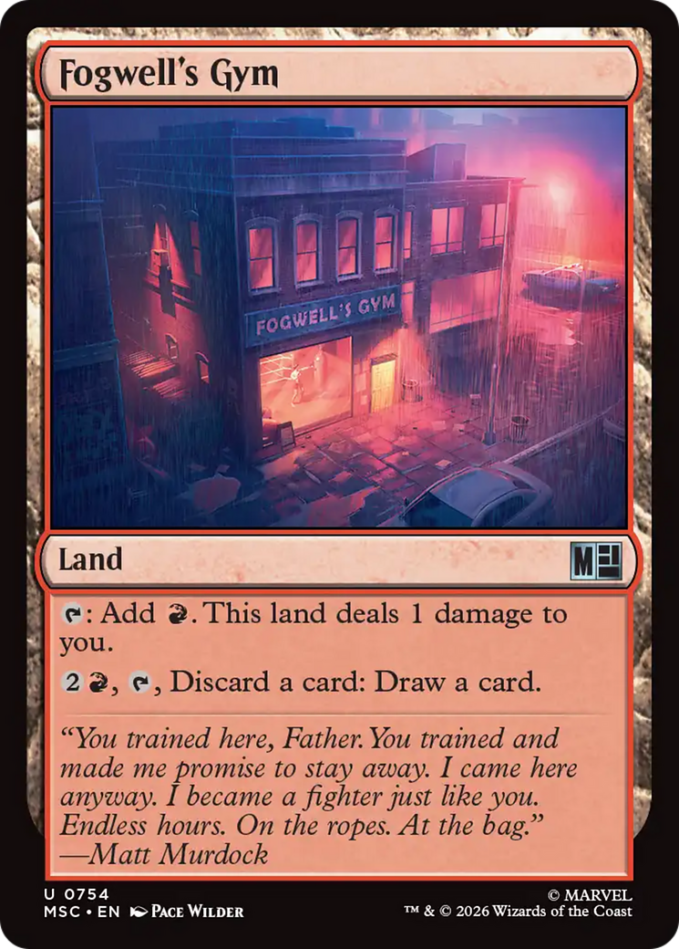 Fogwell's Gym [Marvel Super Heroes Commander] | Devastation Store