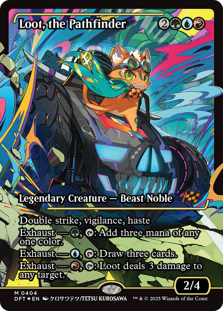 Loot, the Pathfinder (Showcase) [Aetherdrift] | Devastation Store