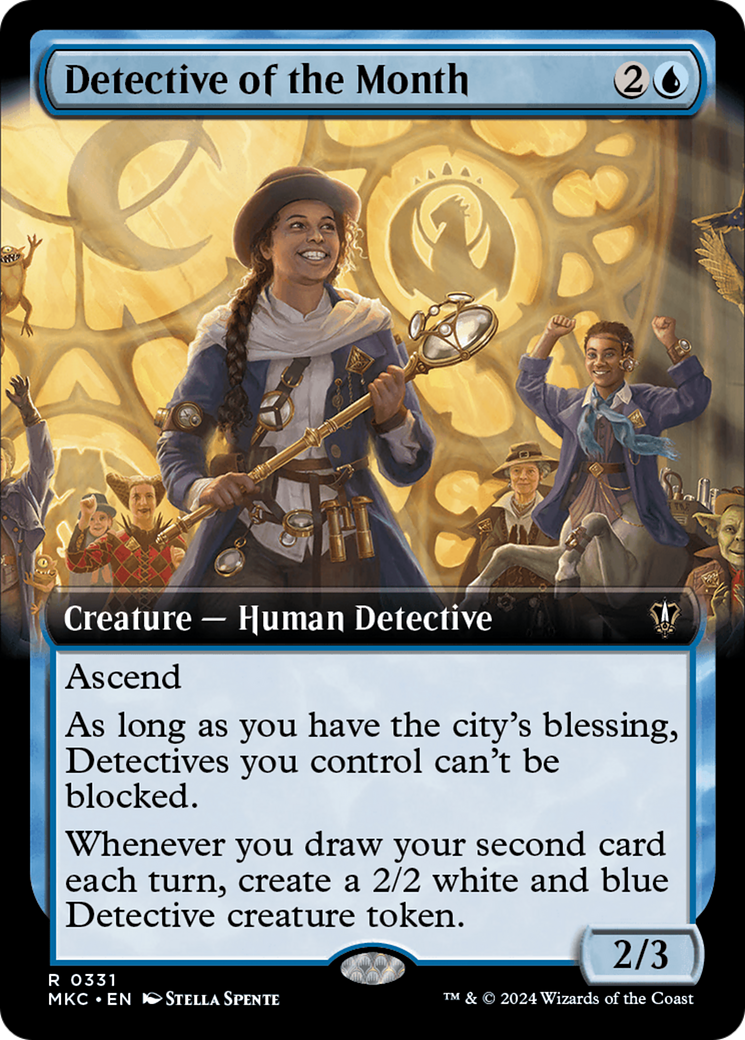 Detective of the Month (Extended Art) [Murders at Karlov Manor Commander] | Devastation Store