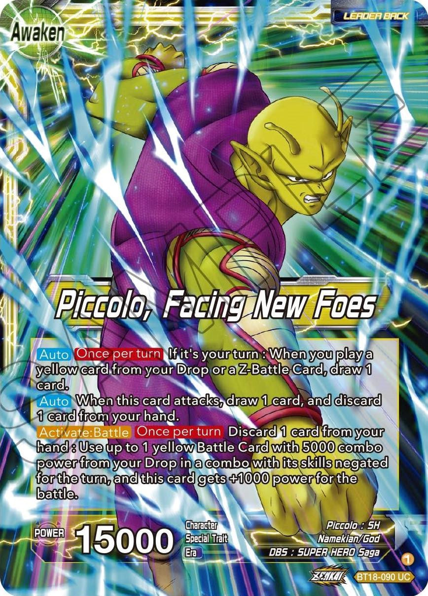 Piccolo // Piccolo, Facing New Foes (BT18-090) [Promotion Cards] | Devastation Store