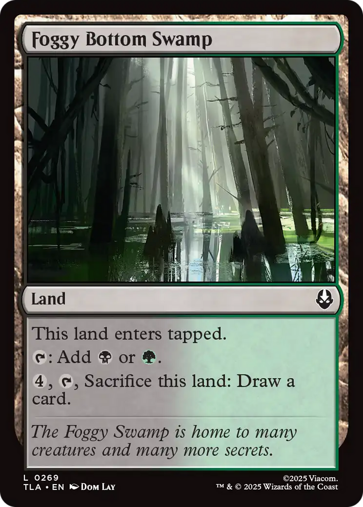 Foggy Bottom Swamp [Avatar: The Last Airbender] | Devastation Store