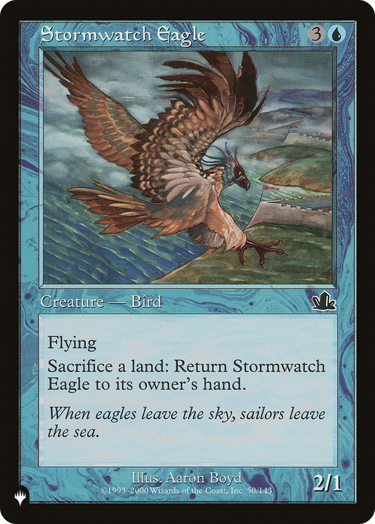 Stormwatch Eagle [The List] | Devastation Store