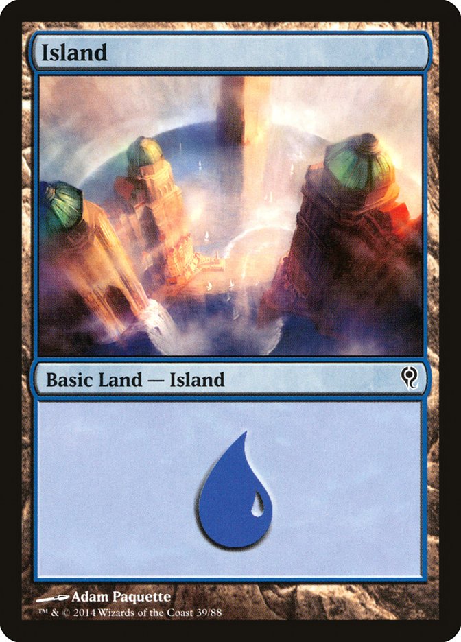 Island (39) [Duel Decks: Jace vs. Vraska] | Devastation Store