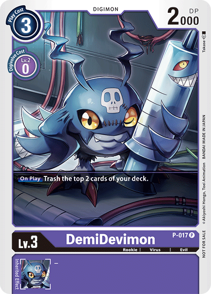 DemiDevimon [P-017] [Promotional Cards] | Devastation Store