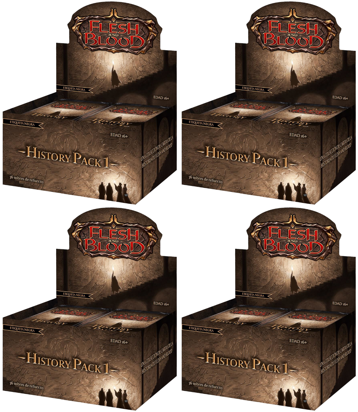 History Pack 1: Black Label [Spanish] - Booster Case | Devastation Store