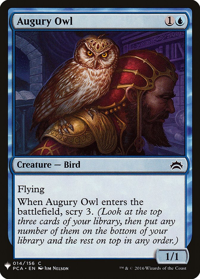 Augury Owl [Mystery Booster] | Devastation Store