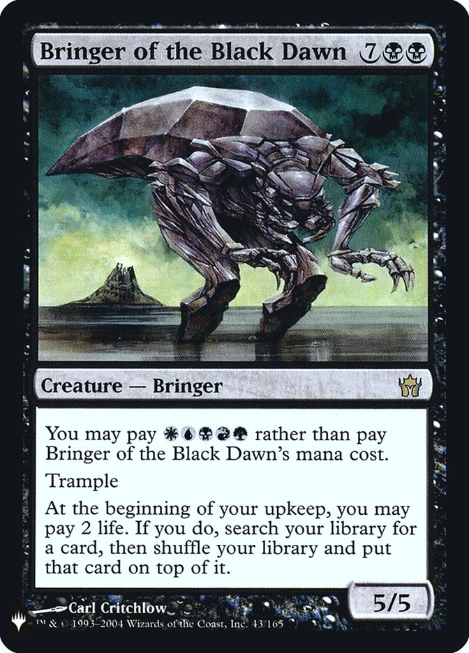 Bringer of the Black Dawn [Mystery Booster] | Devastation Store