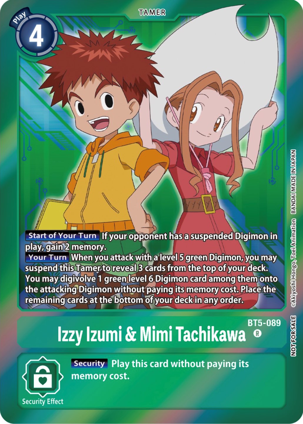 Izzy Izumi & Mimi Tachikawa [BT5-089] (Event Pack 5) [Battle of Omni Promos] | Devastation Store