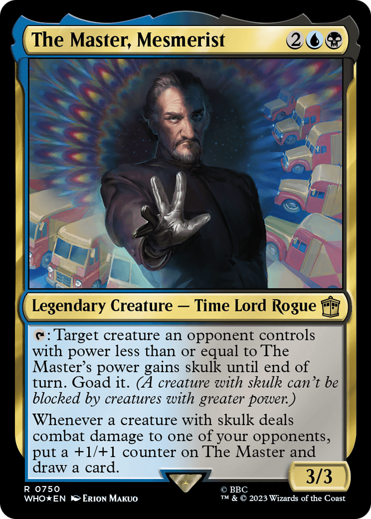 The Master, Mesmerist (Surge Foil) [Doctor Who] | Devastation Store