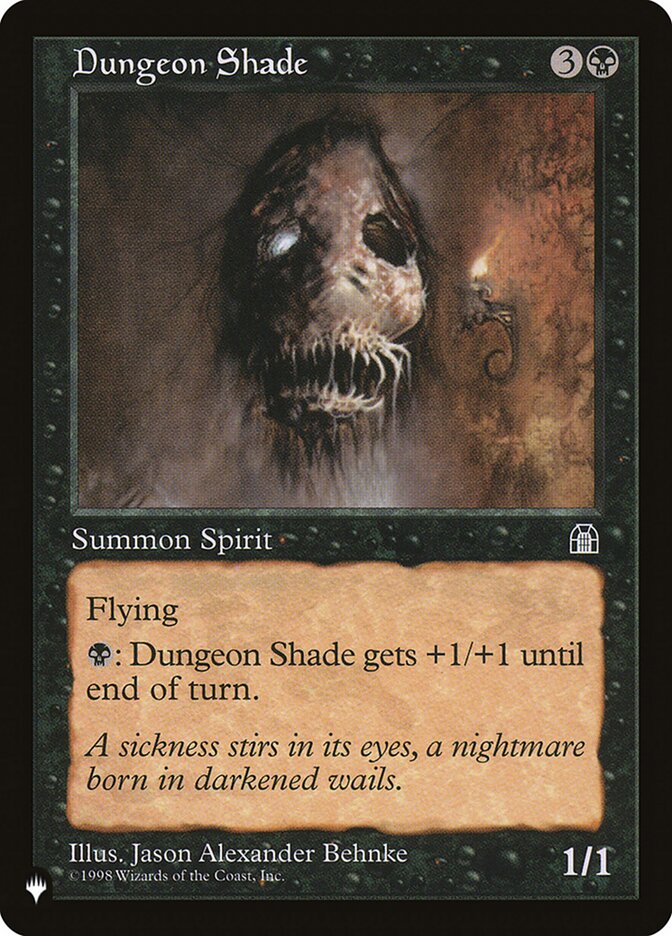 Dungeon Shade [The List] | Devastation Store