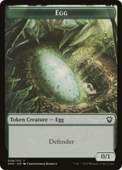 Treasure // Egg Double-Sided Token [Secret Lair Drop Series] | Devastation Store