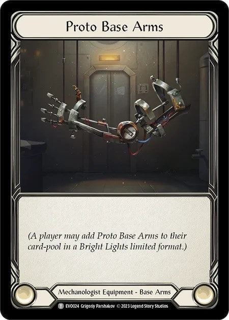 Proto Base Arms [EVO024] (Bright Lights) | Devastation Store