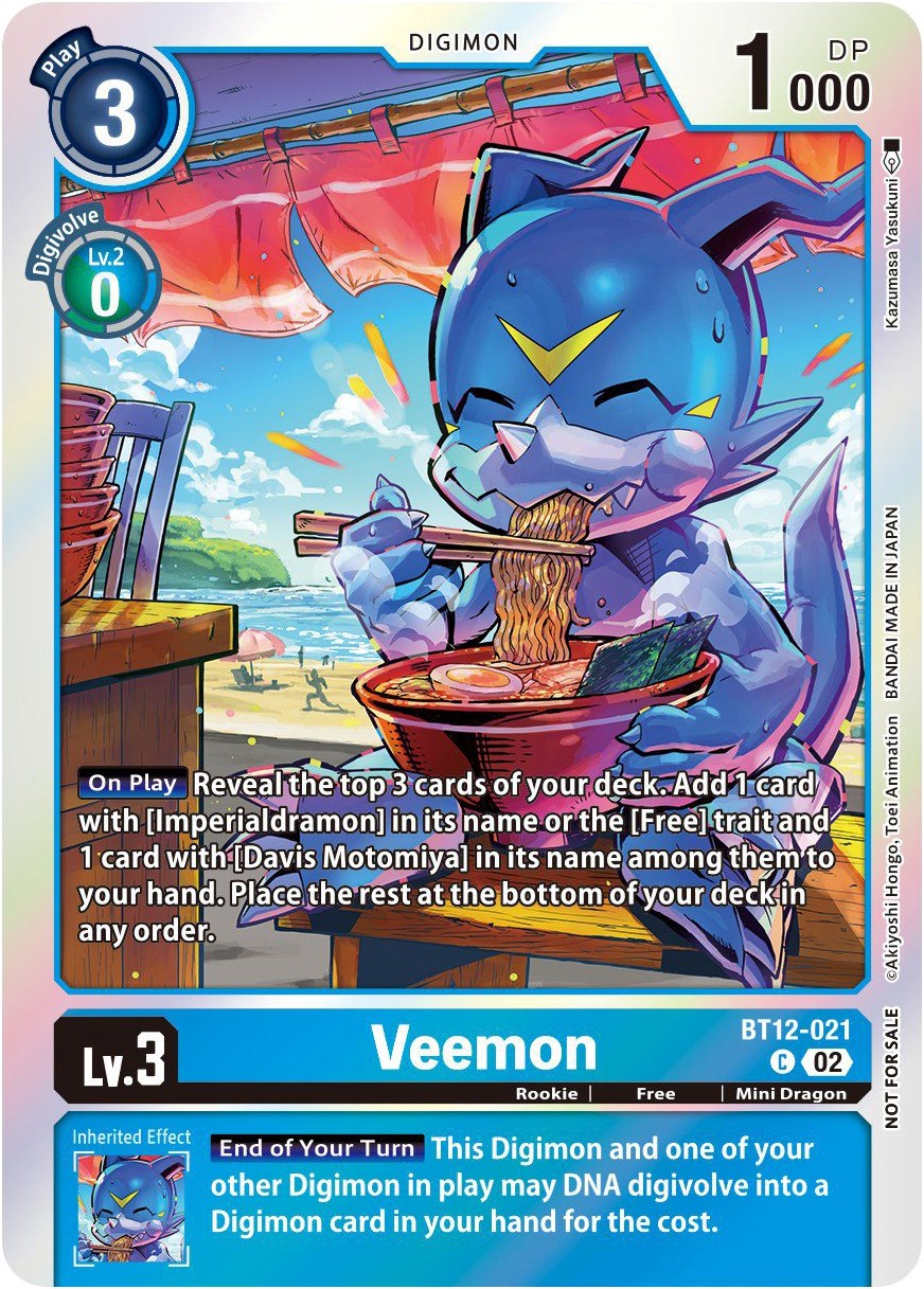 Veemon [BT12-021] (Gen Con 2023) [Promotional Cards] | Devastation Store