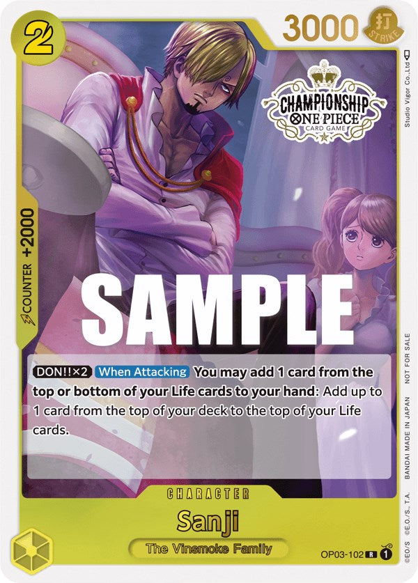 Sanji (Store Championship Participation Pack Vol. 2) [One Piece Promotion Cards] | Devastation Store