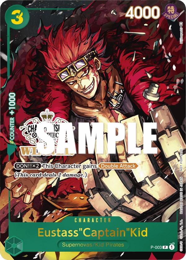 Eustass"Captain"Kid (Store Championship Vol. 2) [Winner] [One Piece Promotion Cards] | Devastation Store
