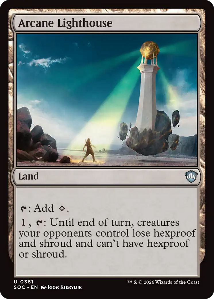 Arcane Lighthouse [Secrets of Strixhaven Commander] | Devastation Store