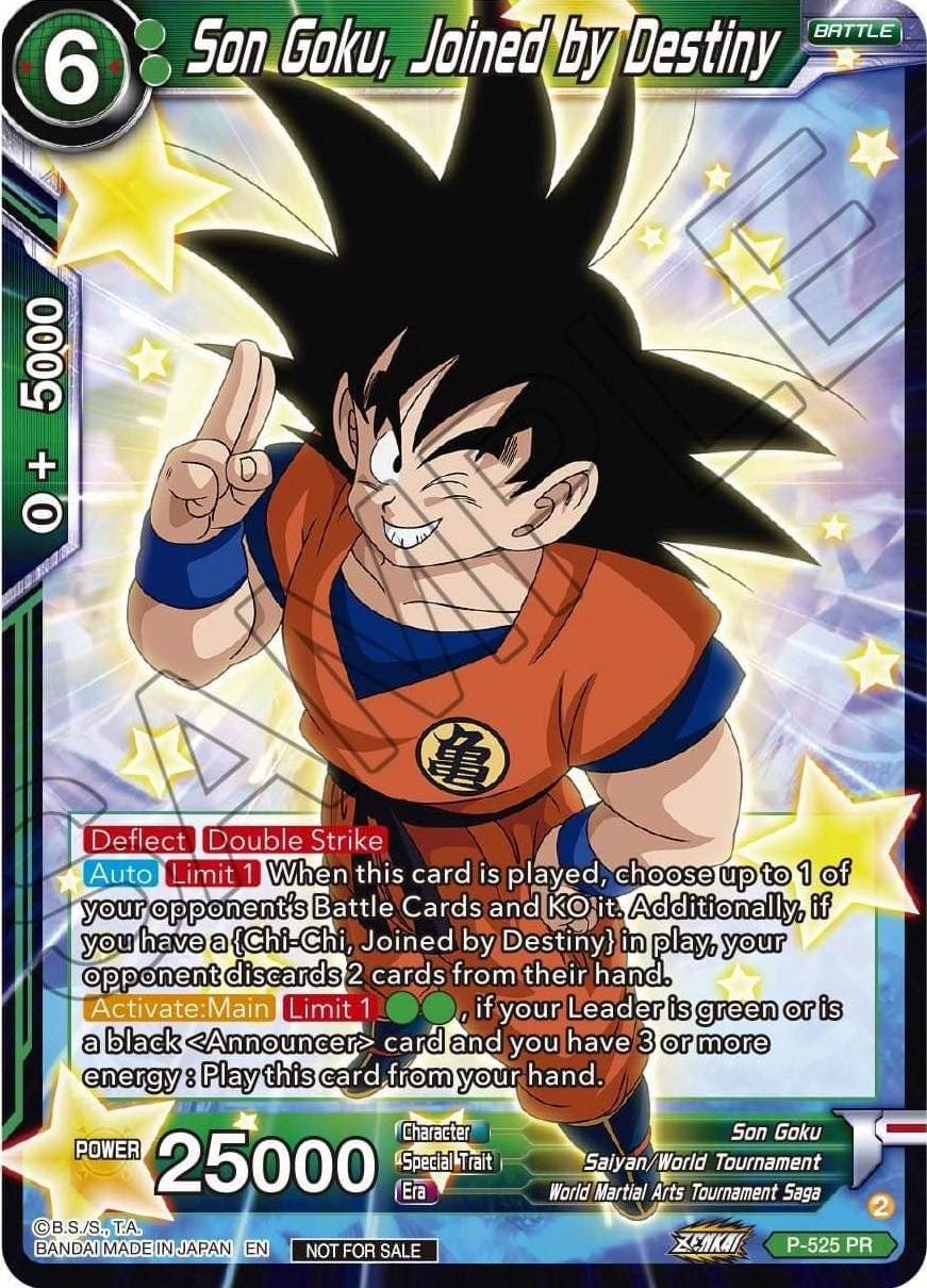 Son Goku, Joined by Destiny (Zenkai Series Tournament Pack Vol.5) (P-525) [Tournament Promotion Cards] | Devastation Store
