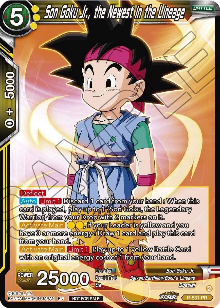 Son Goku Jr., the Newest in the Lineage (Zenkai Series Tournament Pack Vol.5) (P-531) [Tournament Promotion Cards] | Devastation Store