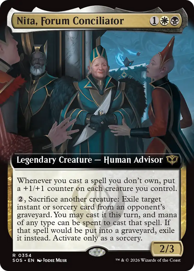 Nita, Forum Conciliator (Extended Art) [Secrets of Strixhaven] | Devastation Store