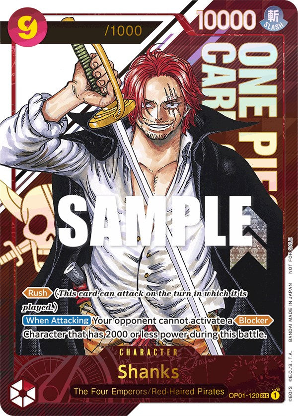 Shanks (Championship 2023) [Serial Number] [One Piece Promotion Cards] | Devastation Store