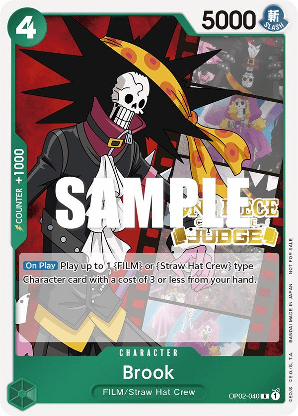 Brook (Judge Pack Vol. 2) [One Piece Promotion Cards] | Devastation Store