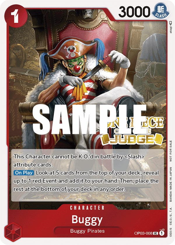 Buggy (Judge Pack Vol. 2) [One Piece Promotion Cards] | Devastation Store