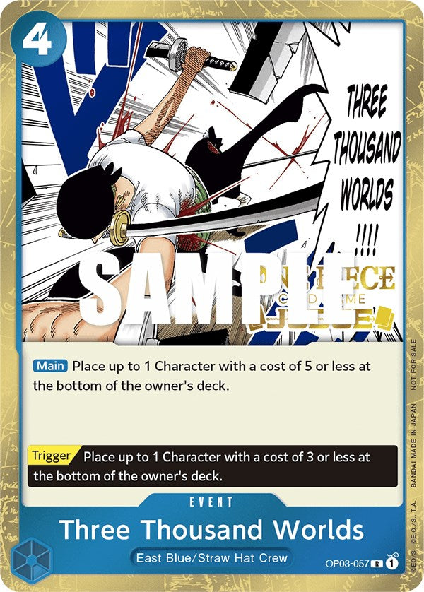 Three Thousand Worlds (Judge Pack Vol. 2) [One Piece Promotion Cards] | Devastation Store
