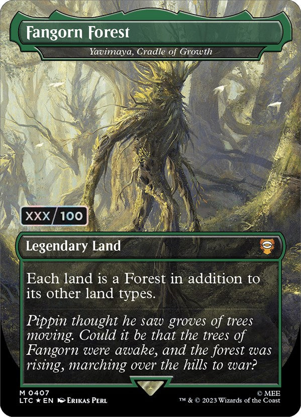 Fangorn Forest - Yavimaya, Cradle of Growth (Serialized) [The Lord of the Rings: Tales of Middle-Earth Commander] | Devastation Store