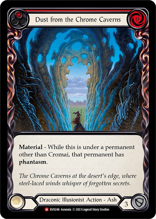 Dust from the Chrome Caverns [EVO246] (Bright Lights)  Rainbow Foil | Devastation Store