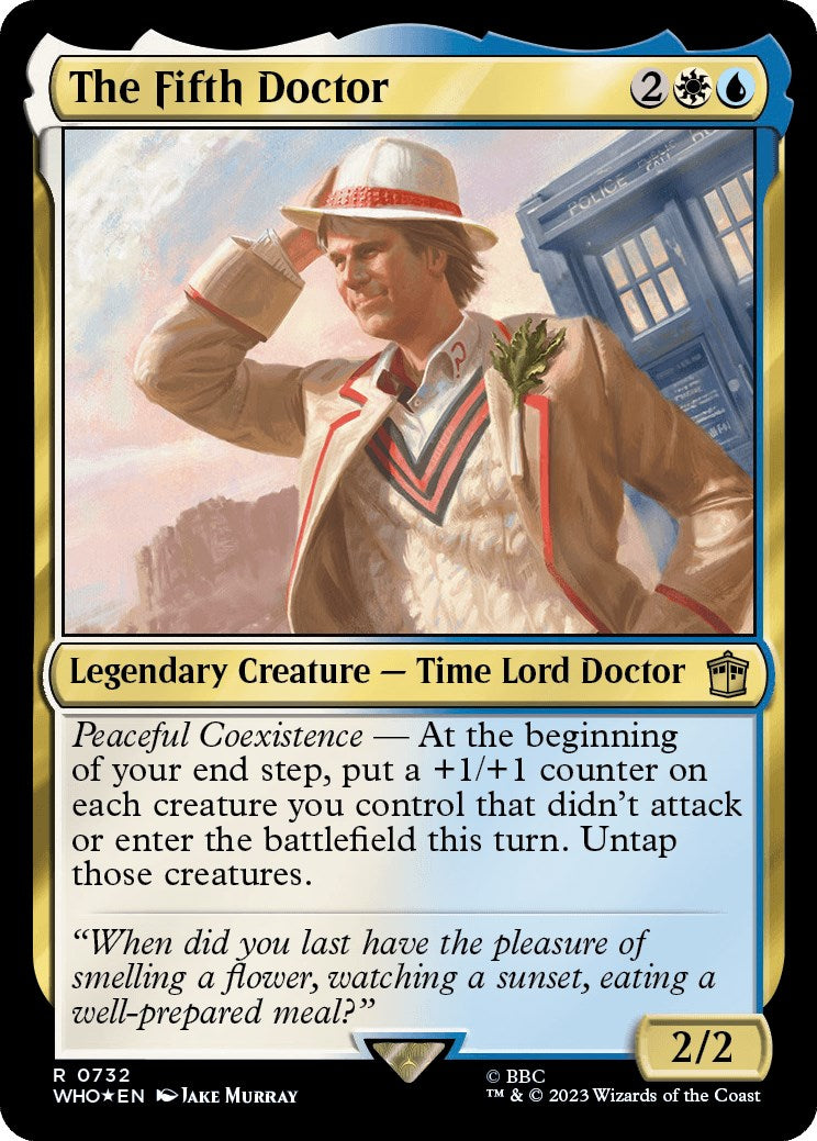 The Fifth Doctor (Surge Foil) [Doctor Who] | Devastation Store
