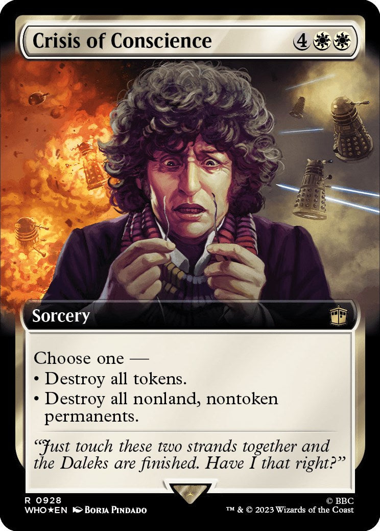 Crisis of Conscience (Extended Art) (Surge Foil) [Doctor Who] | Devastation Store
