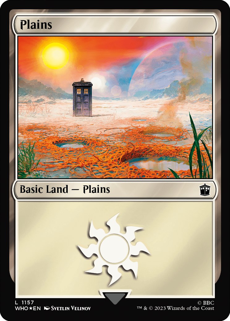 Plains (1157) (Surge Foil) [Doctor Who] | Devastation Store