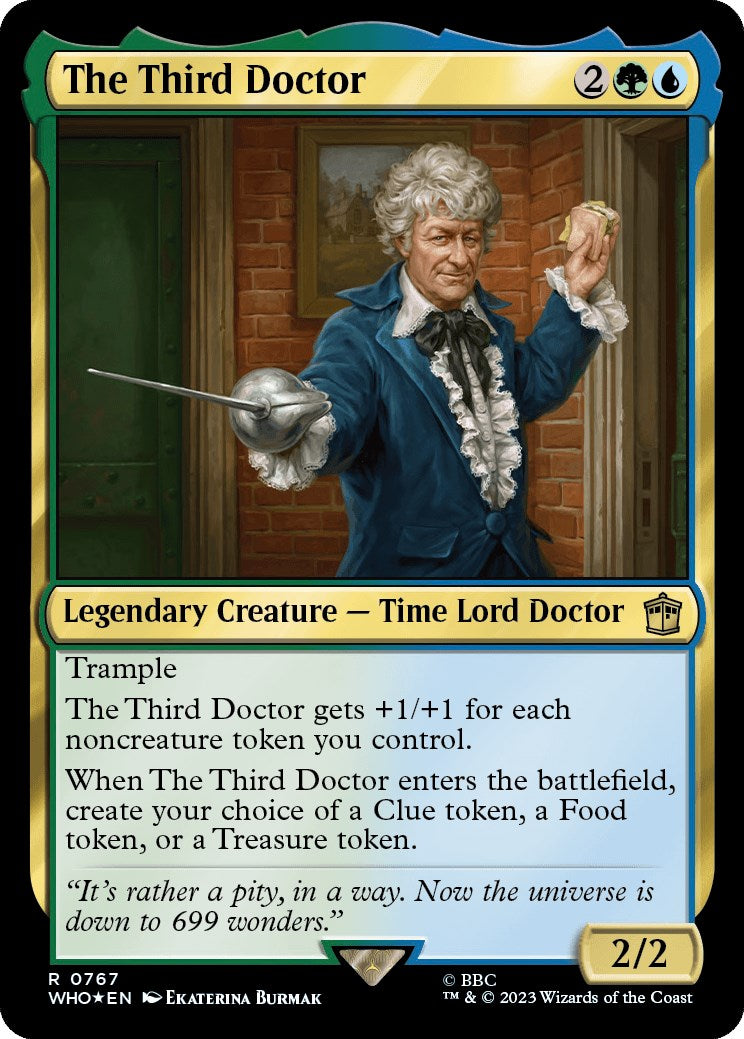 The Third Doctor (Surge Foil) [Doctor Who] | Devastation Store