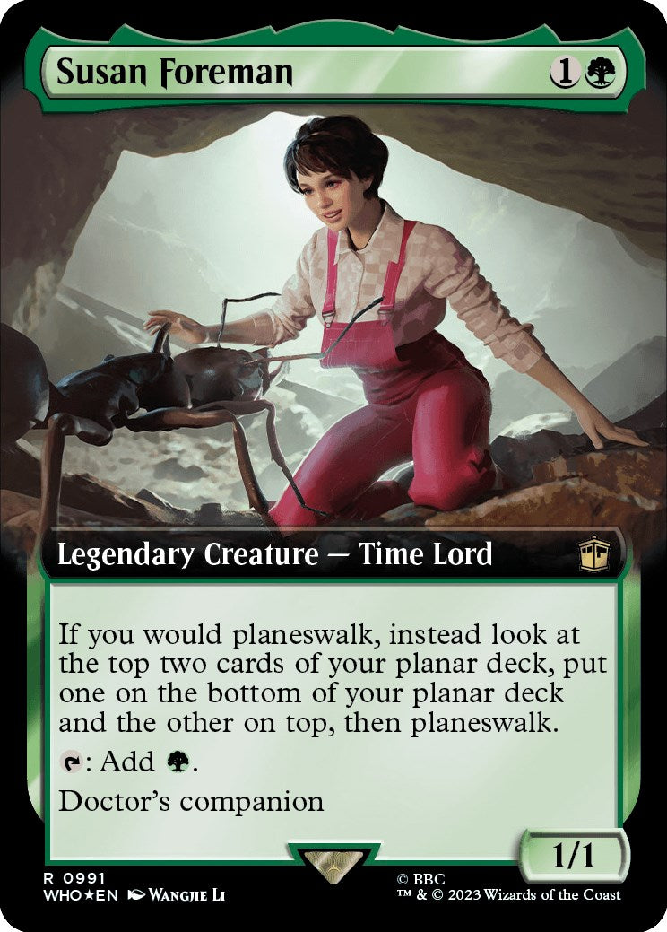 Susan Foreman (Extended Art) (Surge Foil) [Doctor Who] | Devastation Store