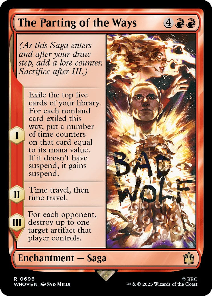 The Parting of the Ways (Surge Foil) [Doctor Who] | Devastation Store