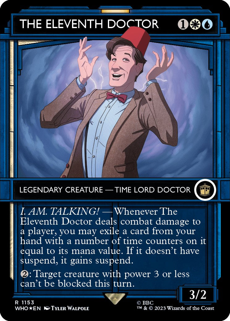 The Eleventh Doctor (Showcase) (Surge Foil) [Doctor Who] | Devastation Store