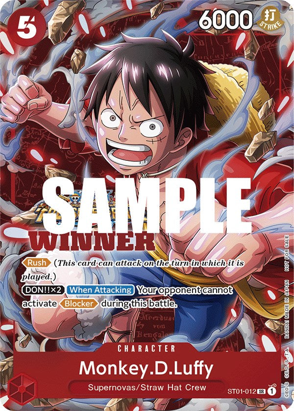 Monkey.D.Luffy (Winner Pack Vol. 5) [One Piece Promotion Cards] | Devastation Store