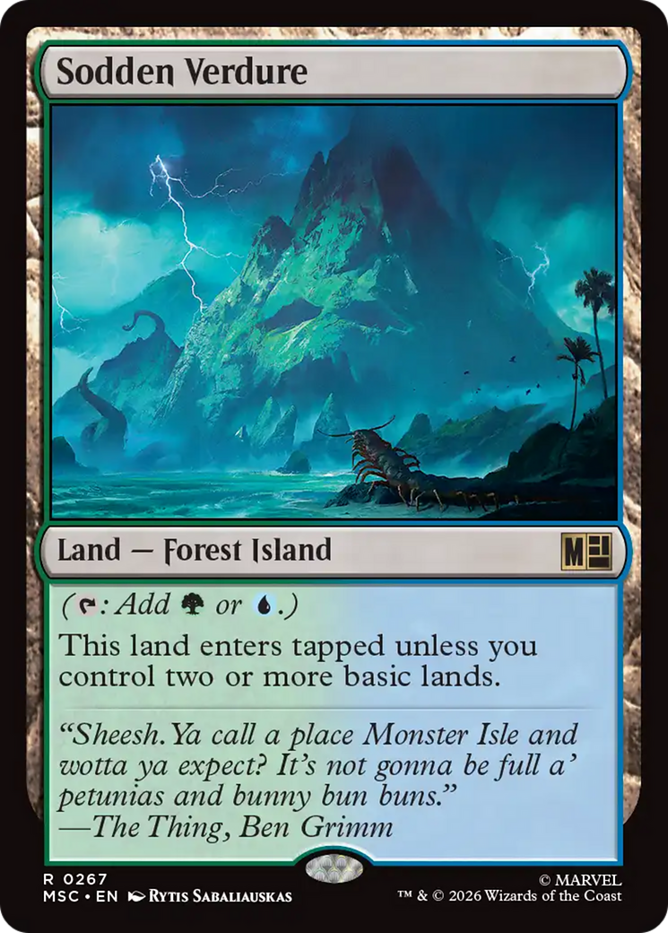 Sodden Verdure [Marvel Super Heroes Commander] | Devastation Store