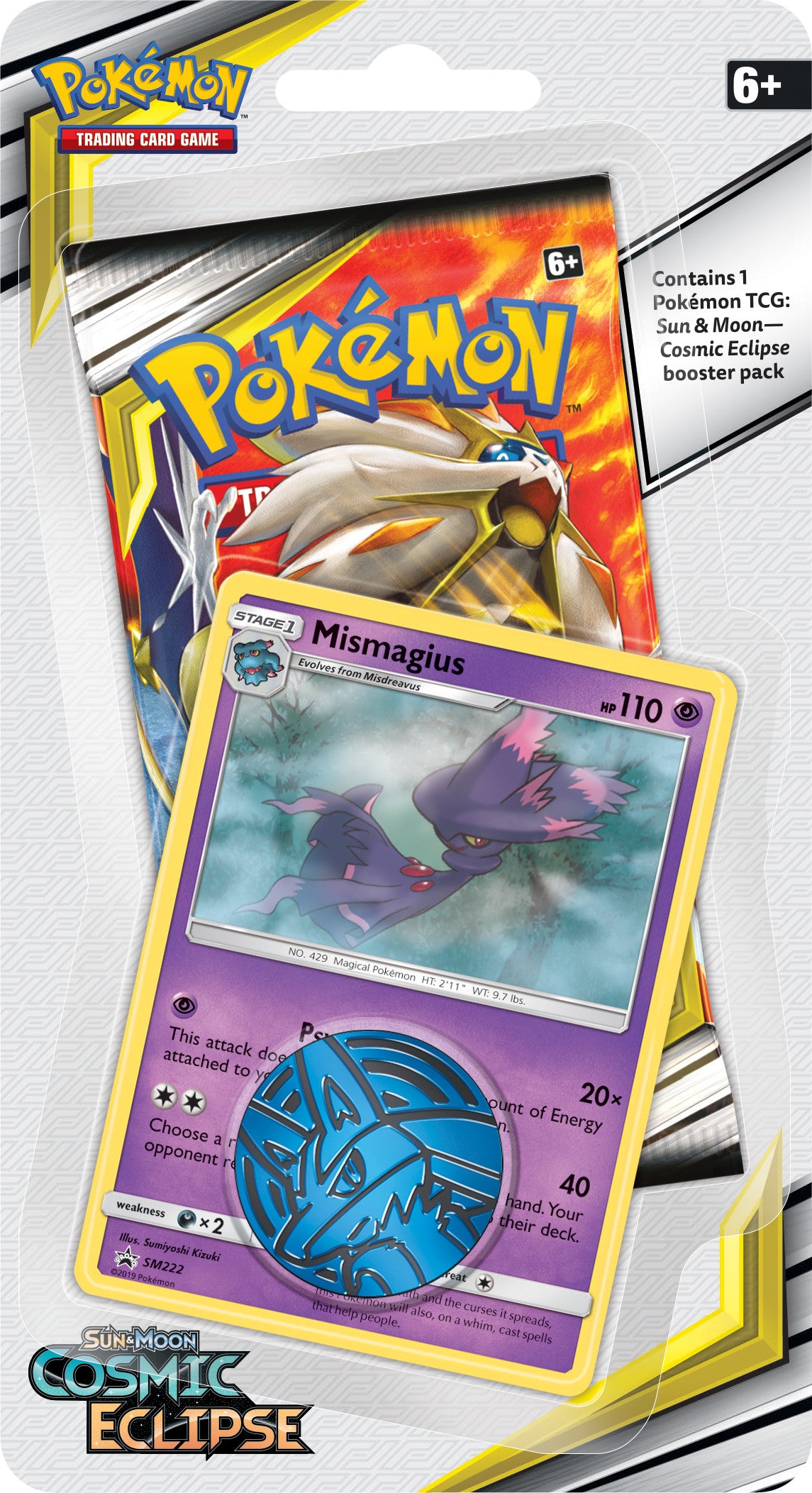 Sun & Moon: Cosmic Eclipse - Single Pack Blister (Mismagius) | Devastation Store