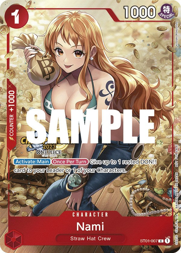 Nami (CS 2023 Celebration Pack) [One Piece Promotion Cards] | Devastation Store
