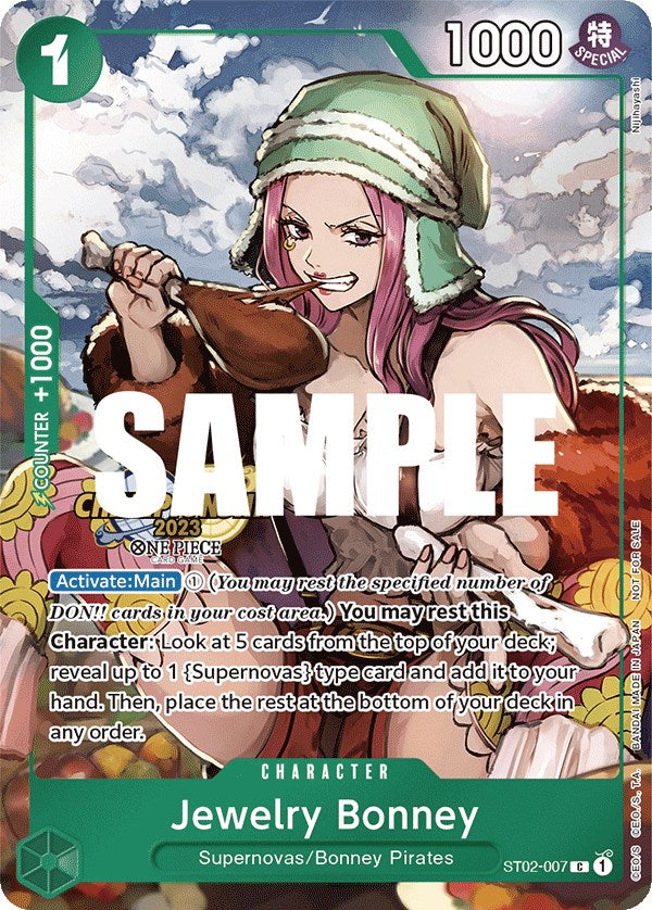 Jewelry Bonney (CS 2023 Celebration Pack) [One Piece Promotion Cards] | Devastation Store